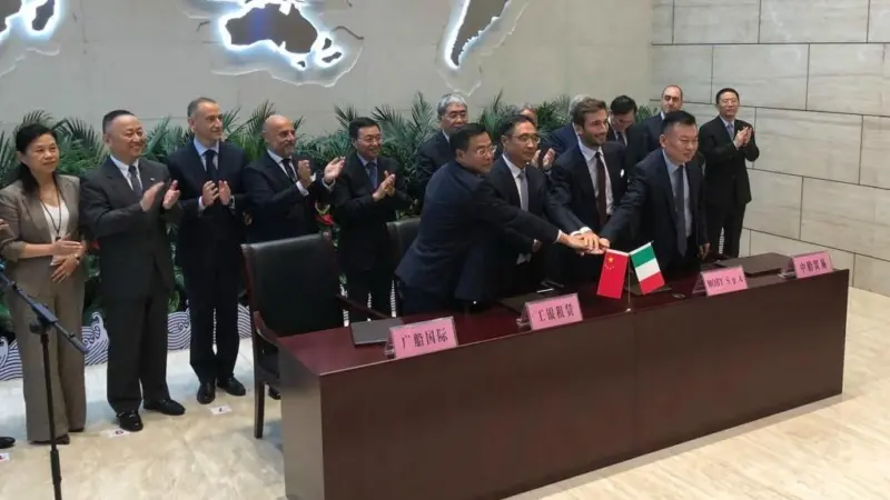 Onorato Armatori and GSI have signed a contract for OSK-designed RoPax ferries Photo: OSK Group
