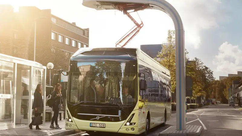 Volvo Penta, ABB and the City of Gothenberg are studying fast charging for electric vehicles Photo: Volvo Penta