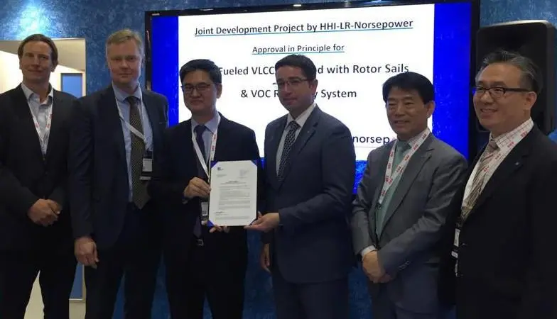HHI has received AiP for LR for its 'eco-tanker' Photo: LR