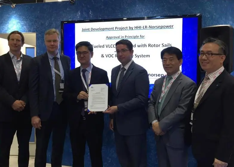 HHI has received AiP for LR for its 'eco-tanker' Photo: LR