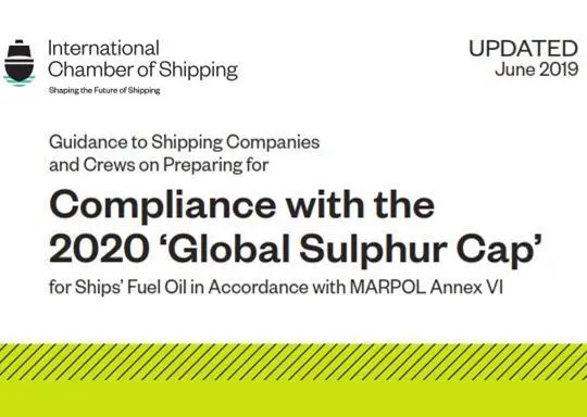 The ICS has released updated guidelines ahead of the 2020 sulphur cap Photo: ICS
