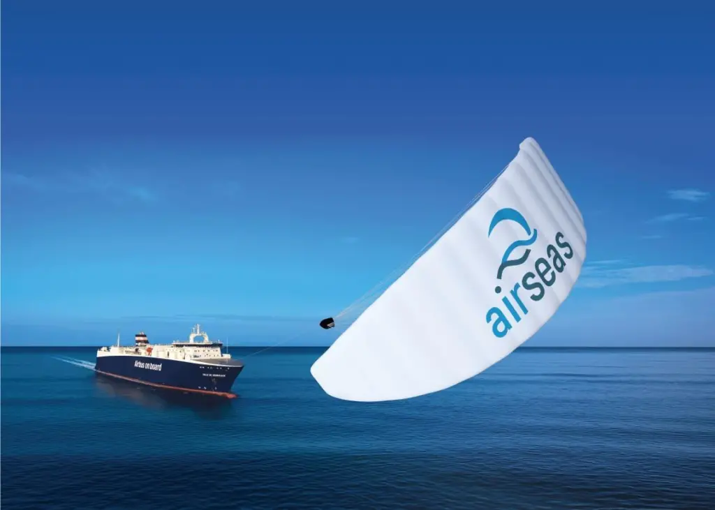 LDA is to install an Airseas SeaWing parafoil on the dedicated RoRo Ville de Bordeaux from 2020.