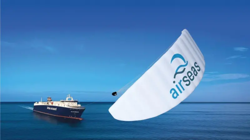 LDA is to install an Airseas SeaWing parafoil on the dedicated RoRo Ville de Bordeaux from 2020.