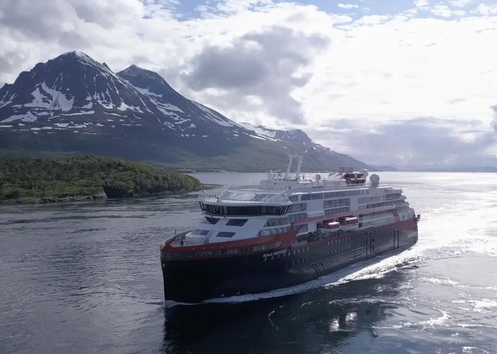 The Roald Amundsen is optimised for expedition cruising in environmentally sensitive regions.
