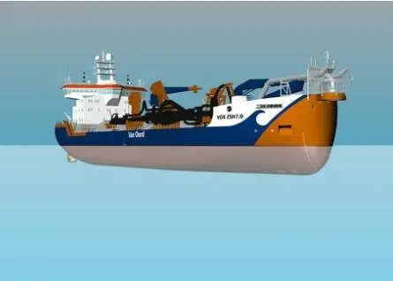 Van Oord is taking the option of a third trailing suction hopper dredger from Keppel FELs Photo: Van Oord