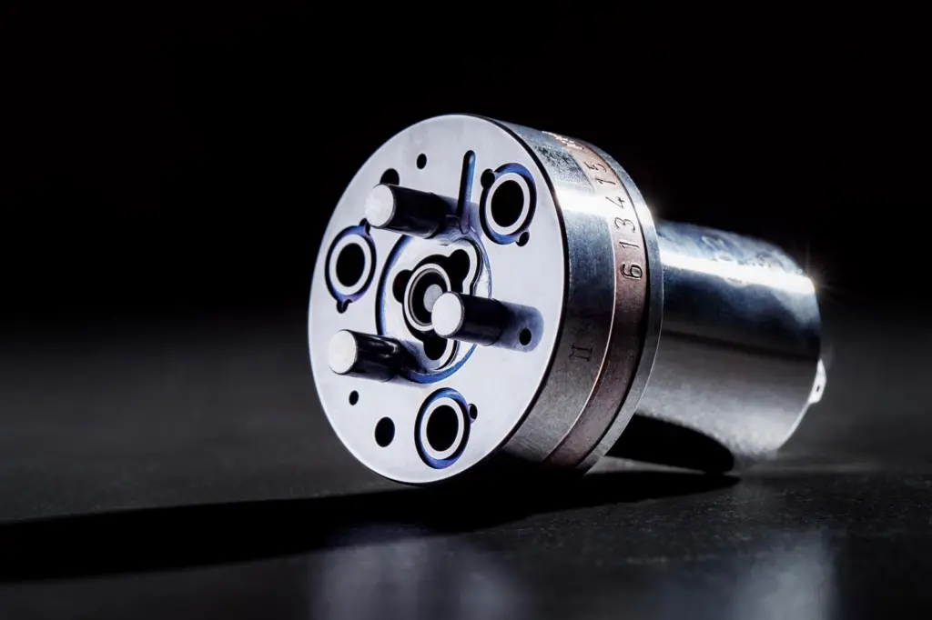 Inside the new high pressure DF injector head. Photo: Woodward L’Orange