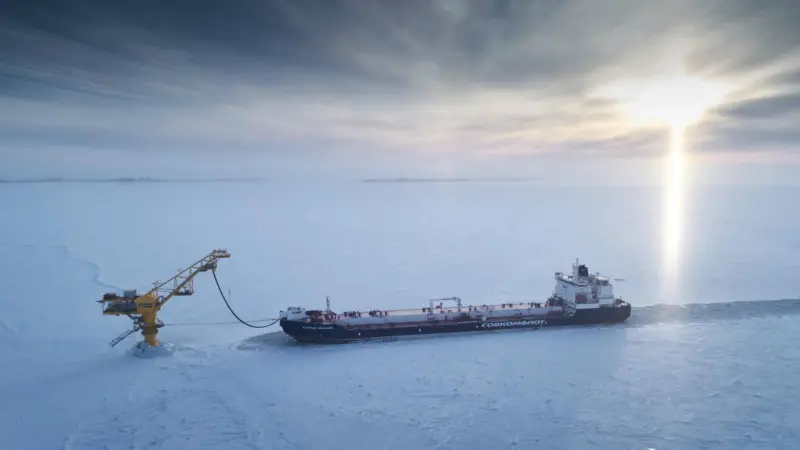 Arctic shuttle tanker Shturman Albanov Photo: ABB