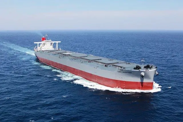 Namura Shipbuilding Co., Ltd. delivered Cape Hayatomo, the first of its second generation of WOZMAX VLOCs, in May 2017.