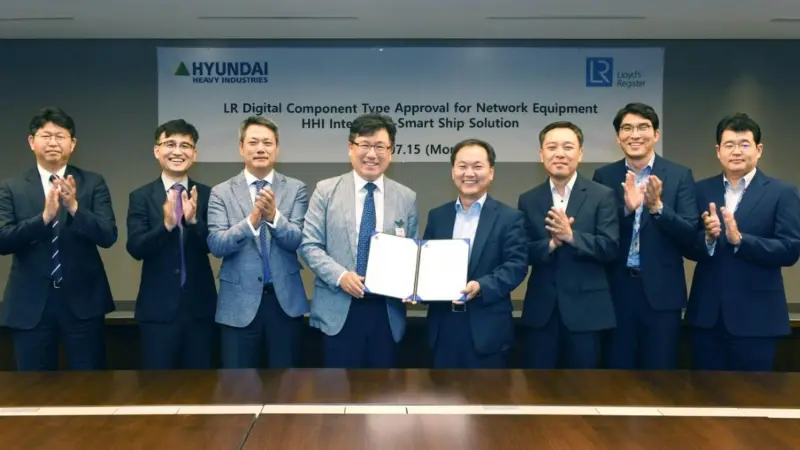 HHI has been given type approval by LR Photo: HHI