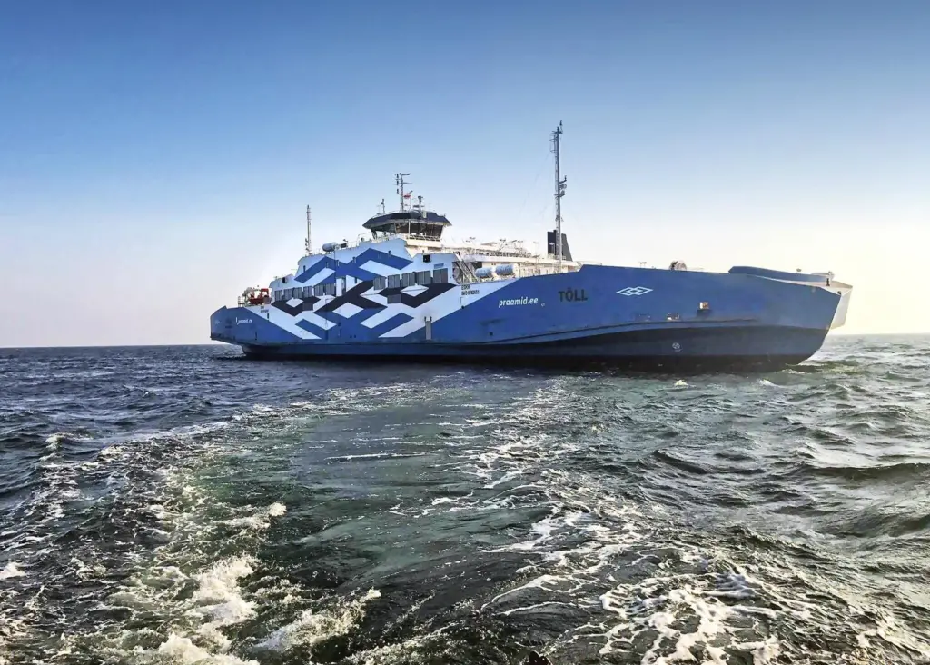 Norwegian Electric Systems is converting the Estonian ferry 'Tõll' from diesel-electric to battery-hybrid Photo: Norwegian Electric Systems