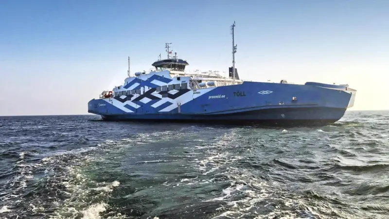 Norwegian Electric Systems is converting the Estonian ferry 'Tõll' from diesel-electric to battery-hybrid Photo: Norwegian Electric Systems