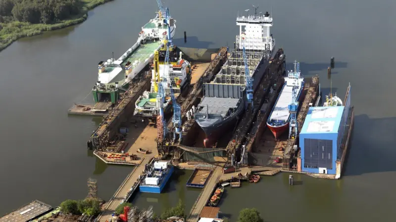 Bredo Dry Docks – one of three German yards now in "trusted" hands says Petram