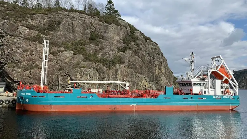 Høglund will deliver a cargo handling system to the ‘Bergen LNG’ Photo: Høglund