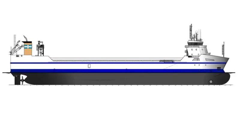 Bore has signed a contract with Wuhu Shipyard for three LNG RoLo vessels Photo: Bore