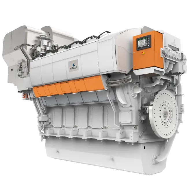 The new architecture for Wärtsilä’s UNIC control system was first deployed on its Wärtsilä 31 engine (pictured).