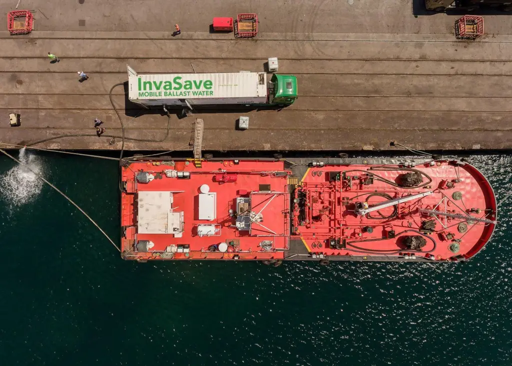 Damen's mobile BWTS meets new IMO regulations Photo: Damen Green Solutions