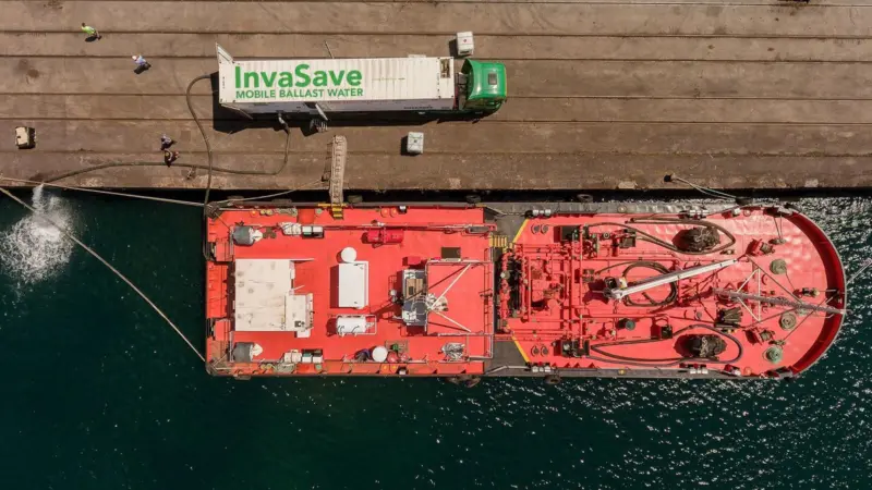 Damen's mobile BWTS meets new IMO regulations Photo: Damen Green Solutions
