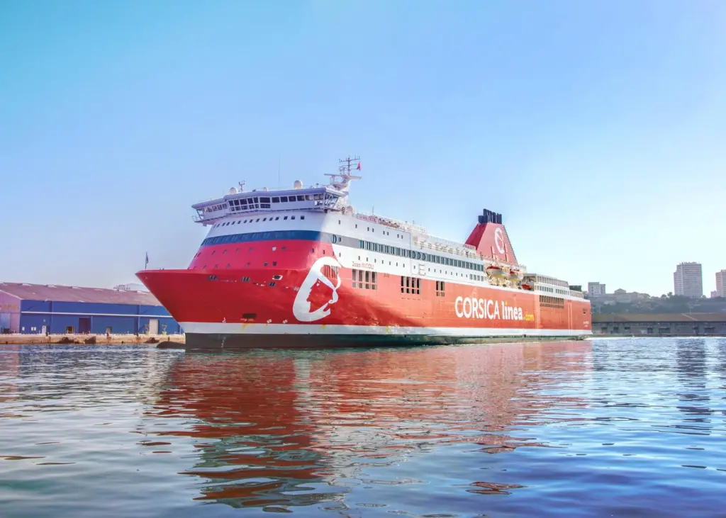 ABB is supplying shore connection technology to ferries in the Port of Marseille Photo: ABB