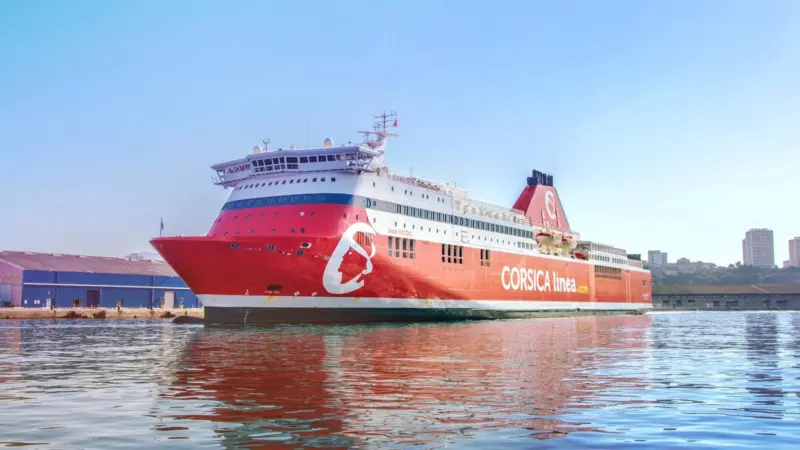 ABB is supplying shore connection technology to ferries in the Port of Marseille Photo: ABB