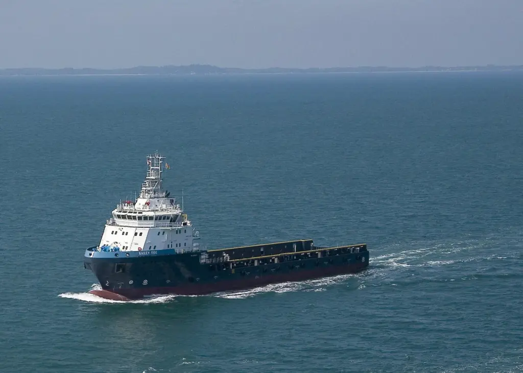 Kongsberg is to supply a ‘full picture’ upgrade for Tidewater Marine’s OSV Photo: Kongsberg