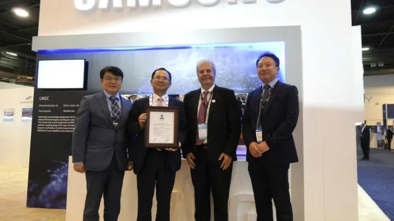 SHI receives AiP from Bureau Veritas at Gastech 2019 Photo: Bureau Veritas