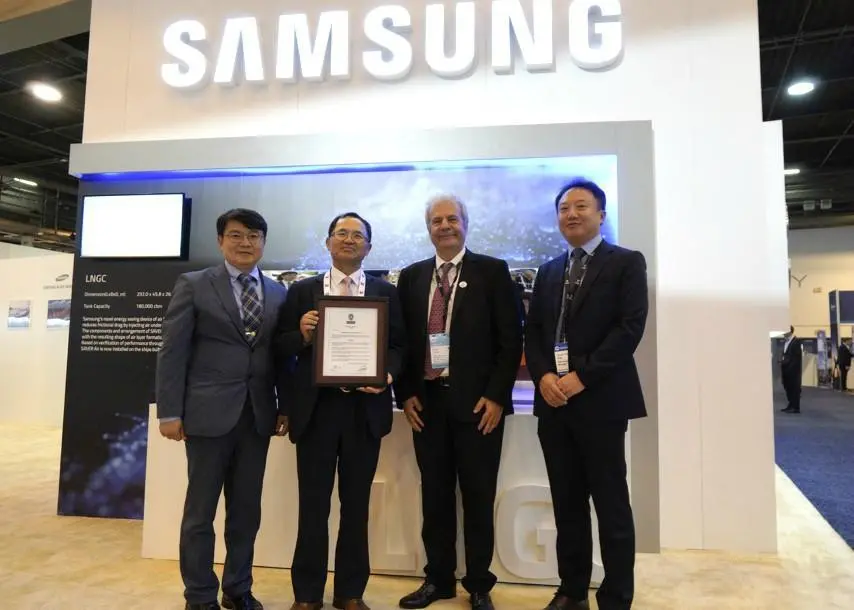 SHI receives AiP from Bureau Veritas at Gastech 2019 Photo: Bureau Veritas