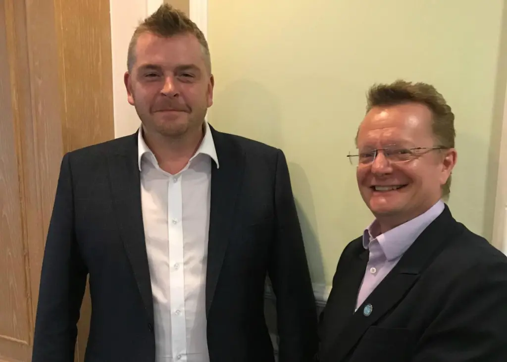 Jim Heath and Robin Townsend of Bureau Veritas’s ship recycling consultancy partner, Marprof Environmental.