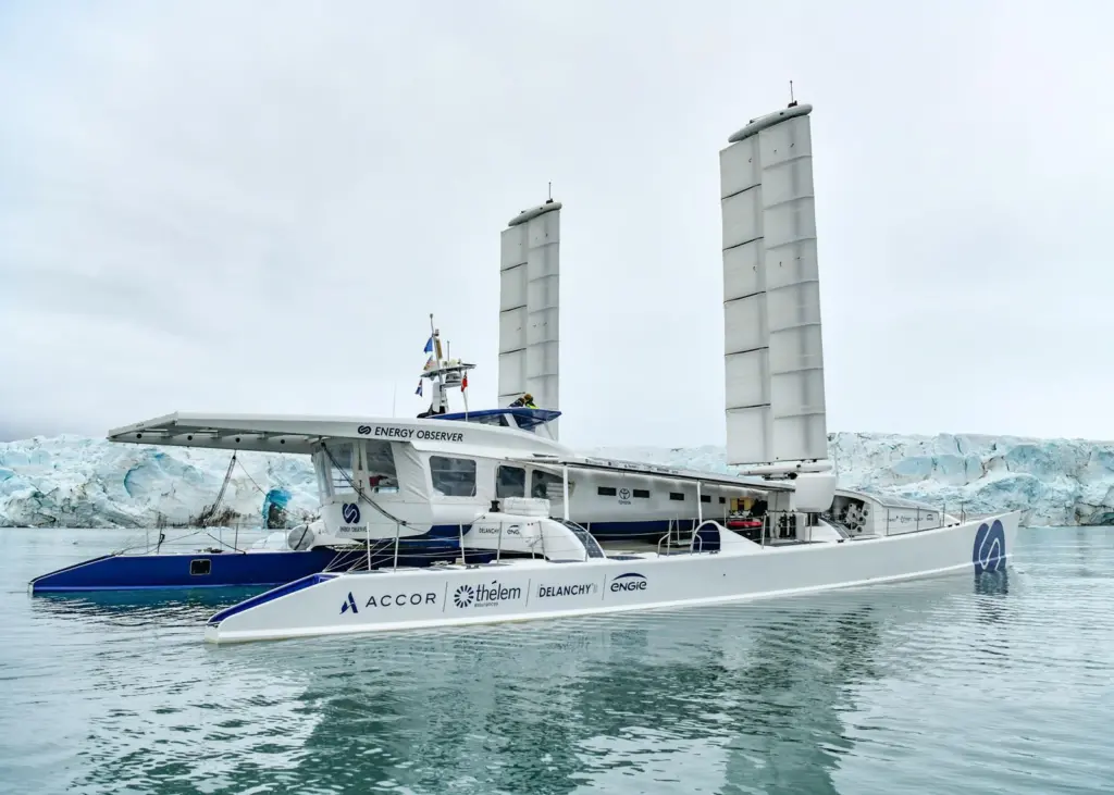 CMA CGM is following the results of the Energy Observer vessel project.