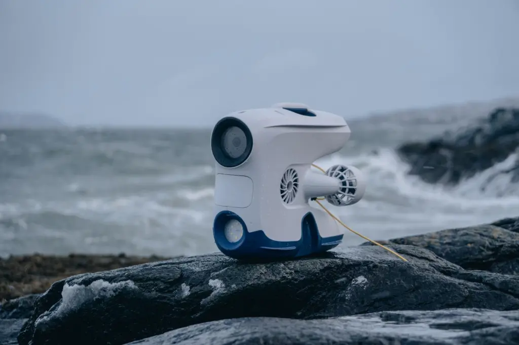 Over 600 units of the Blueye Pioneer ROV (pictured) have been sold.