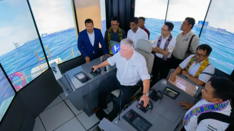 Wärtsilä’s LNG bunkering vessel simulator will enable realistic hands-on training for operators Photo: Kasi Group