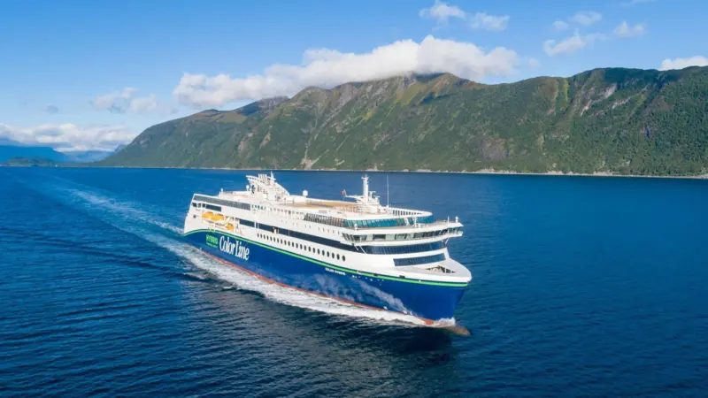 ExxonMobil is supplying engine oil for Color Line's latest hybrid ferry Photo: ExxonMobil