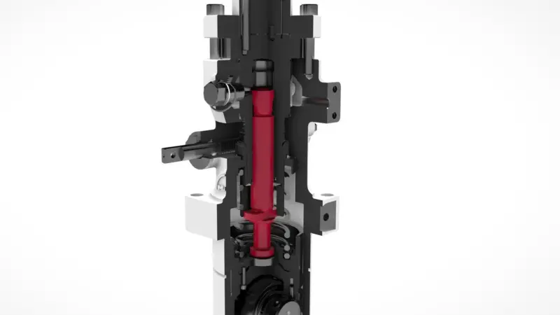 Internal view of the new Mk3 pump.