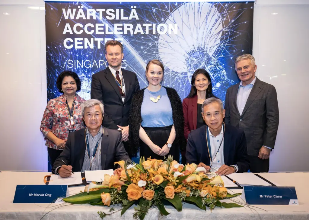 Wärtsilä and PSA Marine intend to work together to develop smart technologies Photo: Wärtsilä