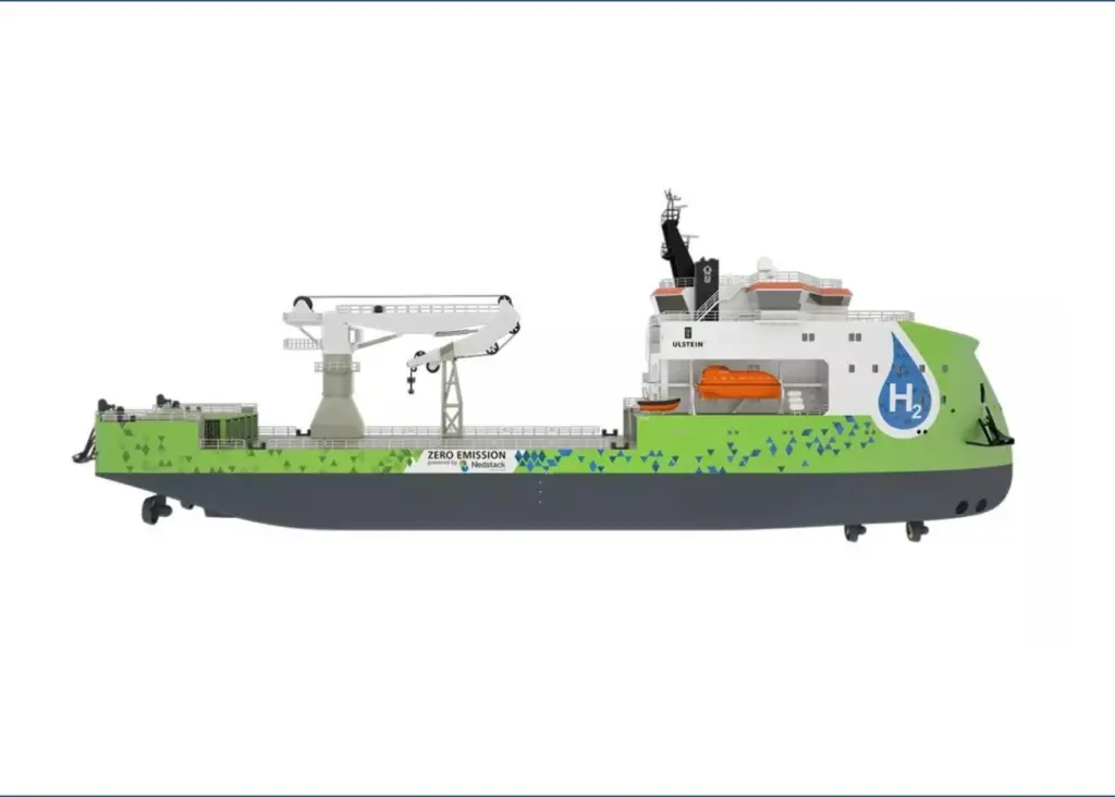 The Ulstein SX190 Zero Emission DP2 construction support vessel Photo: Ulstein