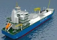 K Line and FuelLNG have signed an agreement for the first ship-to-ship LNG bunkering in Singapore Photo: K Liine