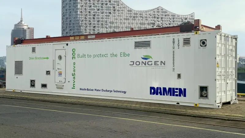 Damen InvaSave at the Port of Hamburg