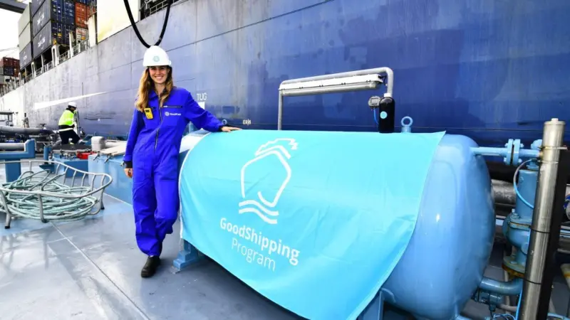 A trial of biofuel on CMA CGM vessels has successfully completed Photo: GoodShipping Program
