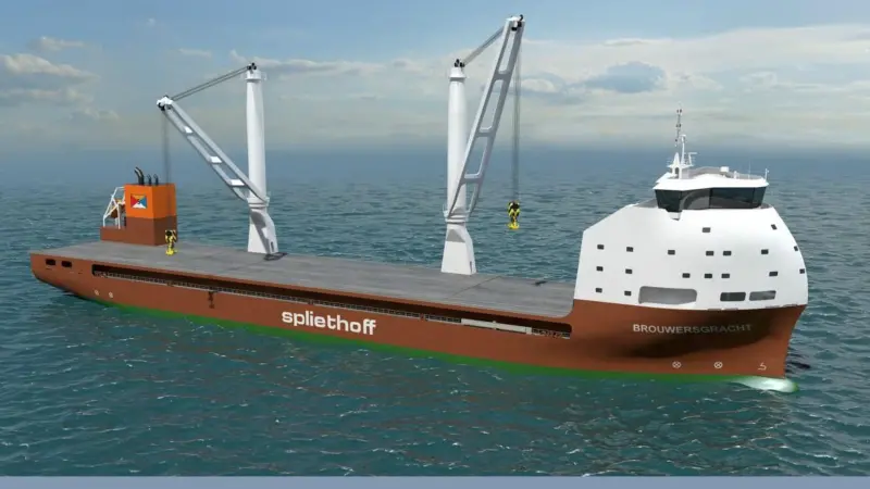Wärtsilä will supply a comprehensive package of solutions for two new state-of-the-art DP2 B-Type vessels being built for Spliethoff Photo: Spliethoff