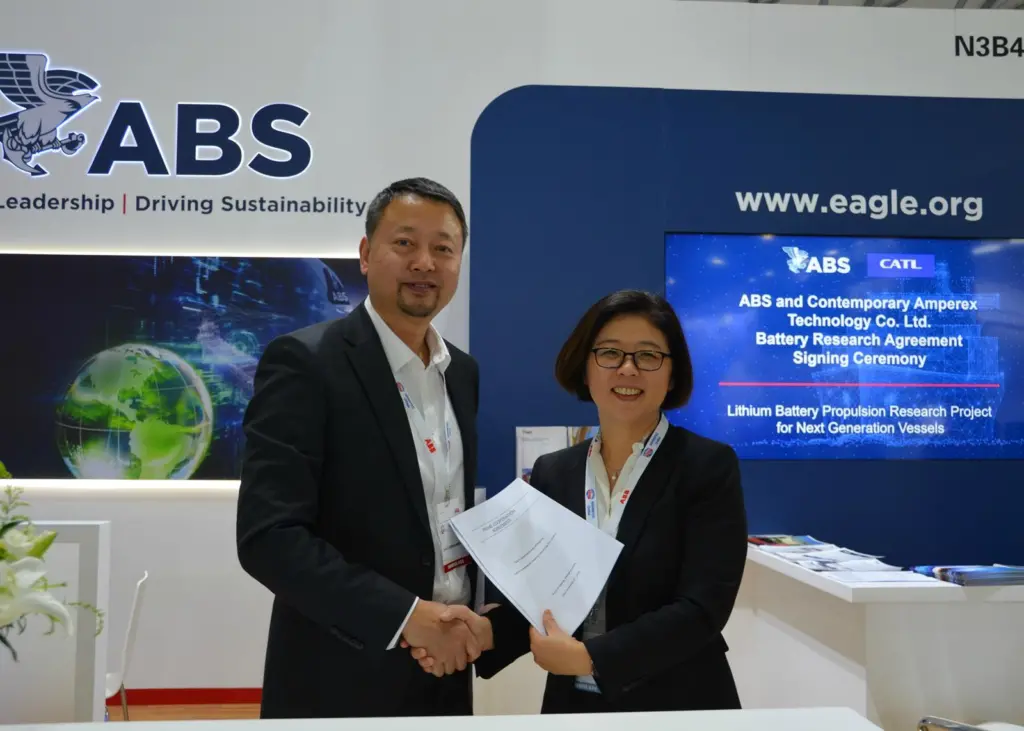 ABS and CATL are joining forces to research battery propulsion Photo: ABS