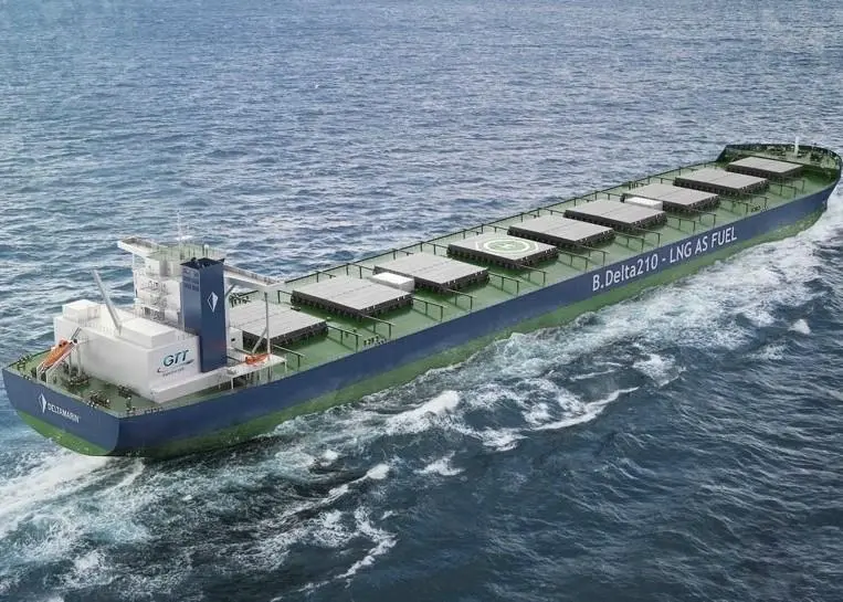 ABS has granted AiP to Deltamarin and GTT for a dual-fuel carrier Photo: ABS