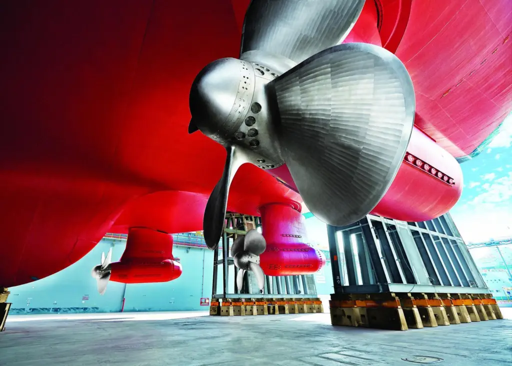 ABB's Azipod system propels the final vessel in the Yamal LNG project Photo: ABB