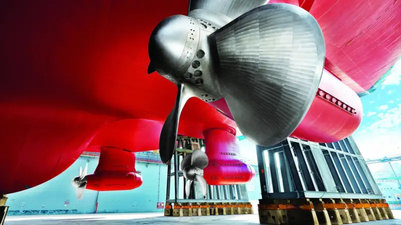 ABB's Azipod system propels the final vessel in the Yamal LNG project Photo: ABB
