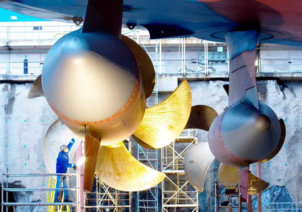 ABB is supplying its Azipod propulsion system to six new cruise ships Photo: ABB