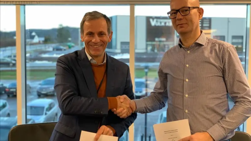 Jon Rysst (l) and Børge Nova Photo: Høglund