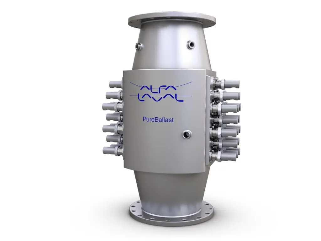 Individual PureBallast 3 systems will handle ballast flows of 300, 500, 750, 1000 (pictured) or 1,500 m3/h, and the systems will have IMO revised G8 approval or U.S. Coast Guard (USCG) type approval.