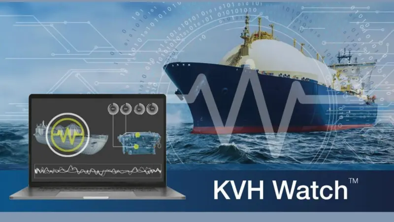 KVH Industries and Kongsberg Digital have installed their first IoT system Photo: KVH Industries