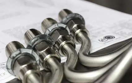 Giro has developed a wide range of ultra high pressure, common rail, fuel injection pipes, including sheathed fuel injection pipes (pictured). Credit: Heinzmann Group