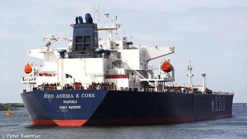 RB|RD Armatori, a company controlled by the Reuben Brothers, acquired the majority of the assets of Italian shipowner RBD Armatori, whose assets included RBD Anema e Core. (Credit: MarineTraffic.com/ Peter Beentjes)