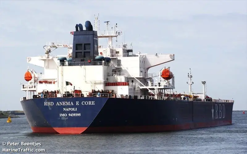 RB|RD Armatori, a company controlled by the Reuben Brothers, acquired the majority of the assets of Italian shipowner RBD Armatori, whose assets included RBD Anema e Core. (Credit: MarineTraffic.com/ Peter Beentjes)