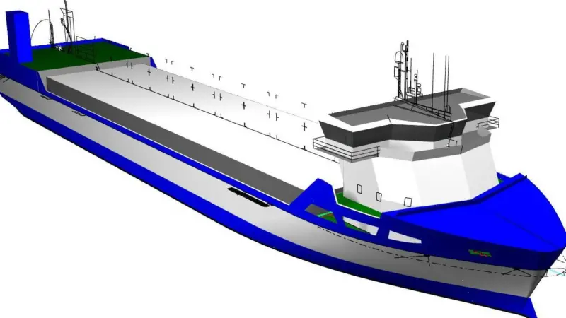 Three LNG fuelled short-sea vessels for Bore Ltd will be equipped with Wärtsilä integrated LNG systems Credit: Conoship/Bore